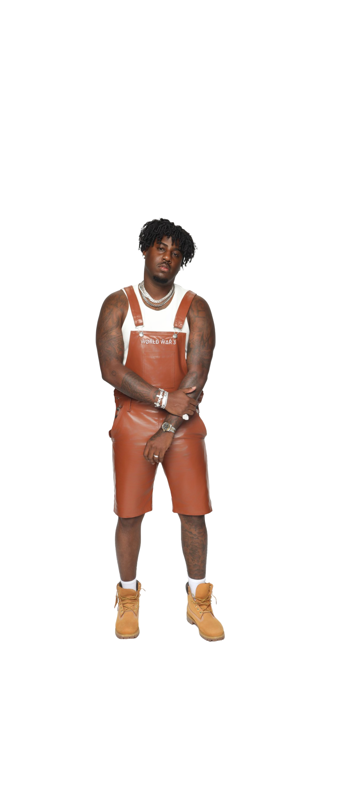 COMBAT OVERALLS COGNAC