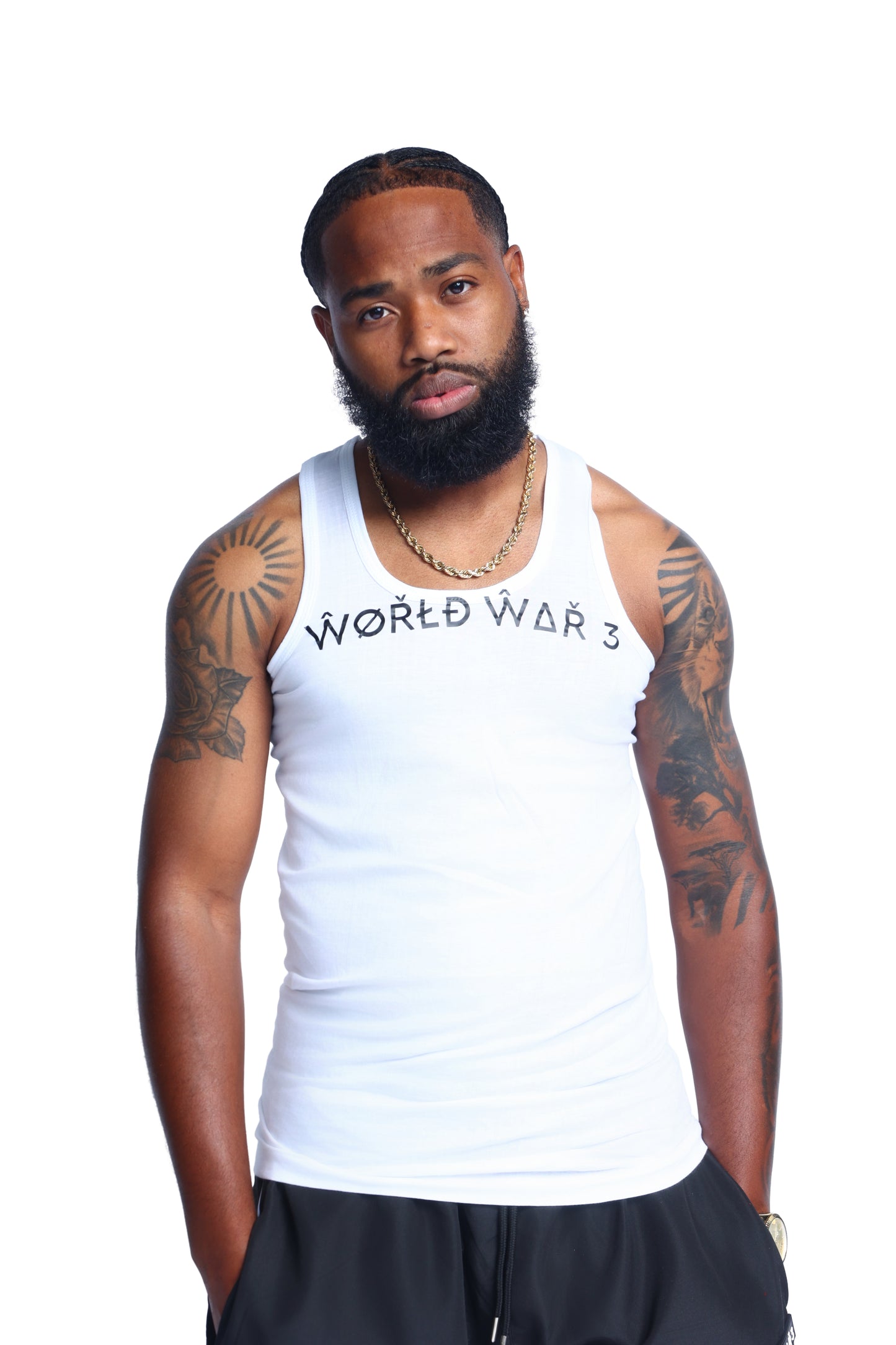 2 PER PACK ESSENTIALS LOGO TANKS