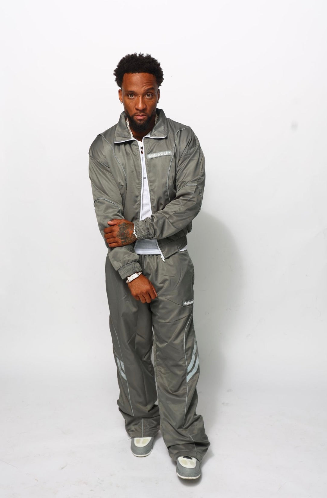 WW3 WARFARE TRACKSUIT GREY