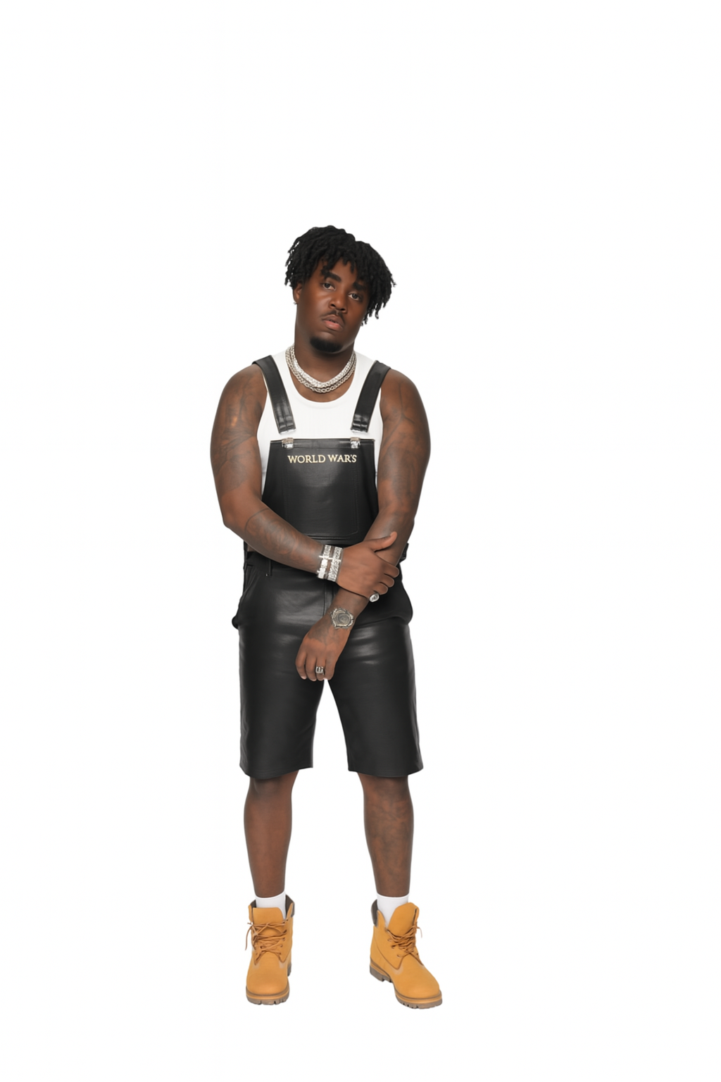 COMBAT OVERALLS BLACK
